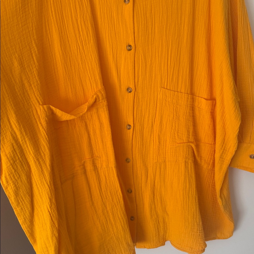 ASOS Curve Yellow Midi Dress - Picture 5 of 9